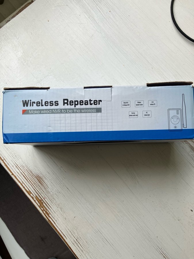 Trådlös repeater router