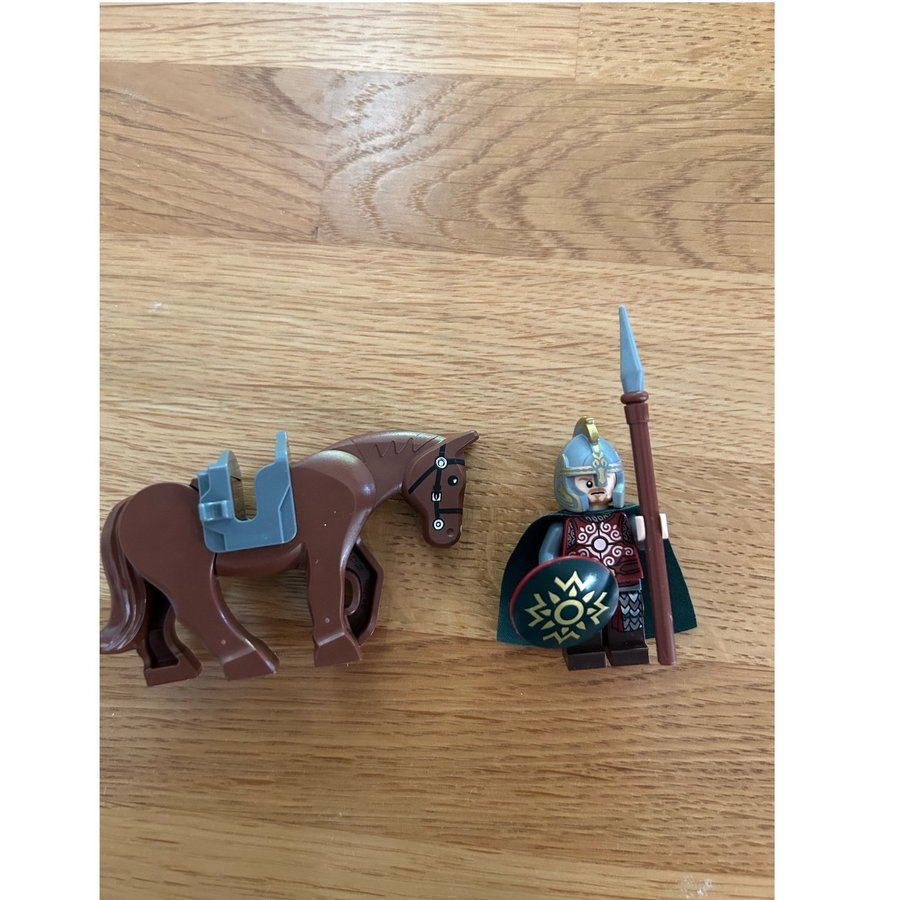 Lego sagan om ringen Eomer + häst