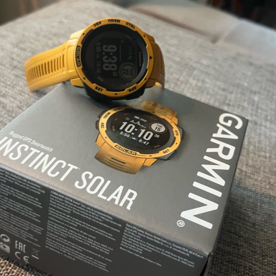 Garmin Instinct Solar - Gul