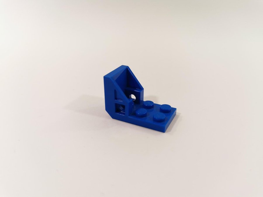 Lego - bracket - space - rymd - stol - seat - part 4598 - blå