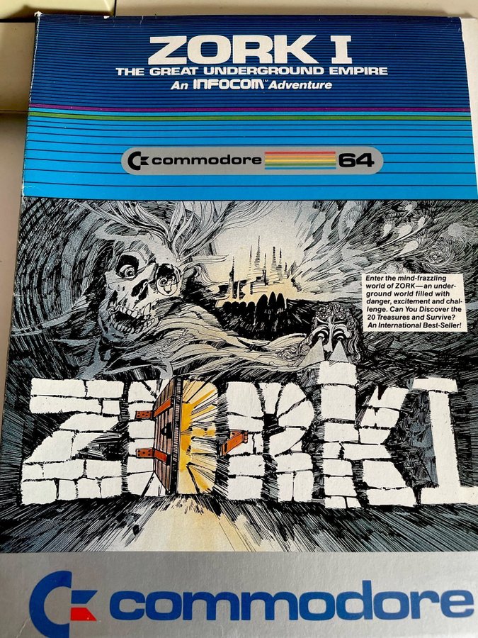 Zork I - The Great Underground Empire (Disk) Rare (Commodore 64)