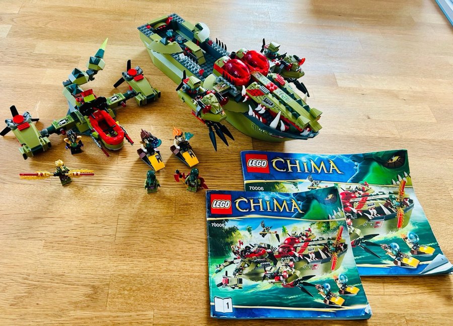 LEGO Legends of Chima 70006 - Craggers stridsskepp