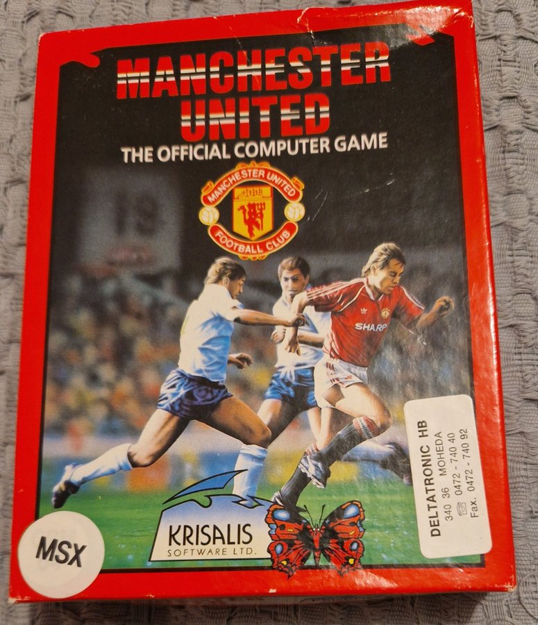 MSX Manchester United - The Official Computer Game (MSX)