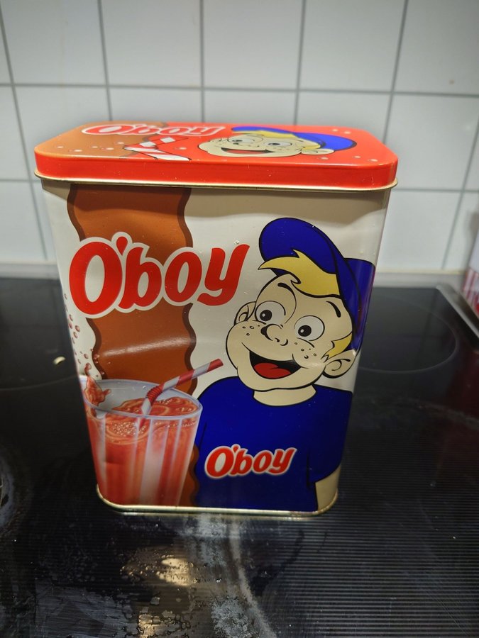 Oboy plåtburk