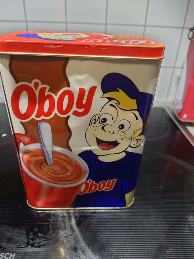 Oboy plåtburk