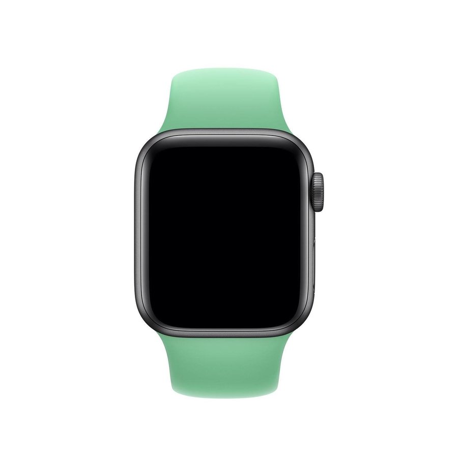 Silikonband 38/40/41mm (S/M) Apple Watch Armband - MINTGRÖN