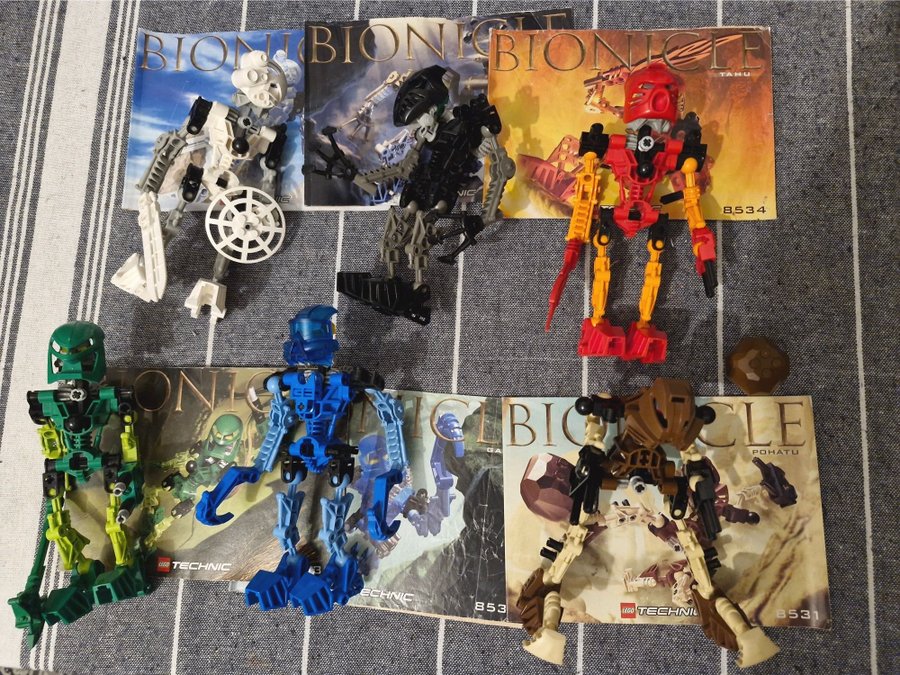 LEGO Bionicle Toa Mata complete with instructions