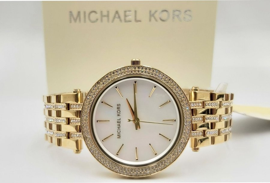 Michael Kors Darci MK3219 Dameshorloge met Kristallen