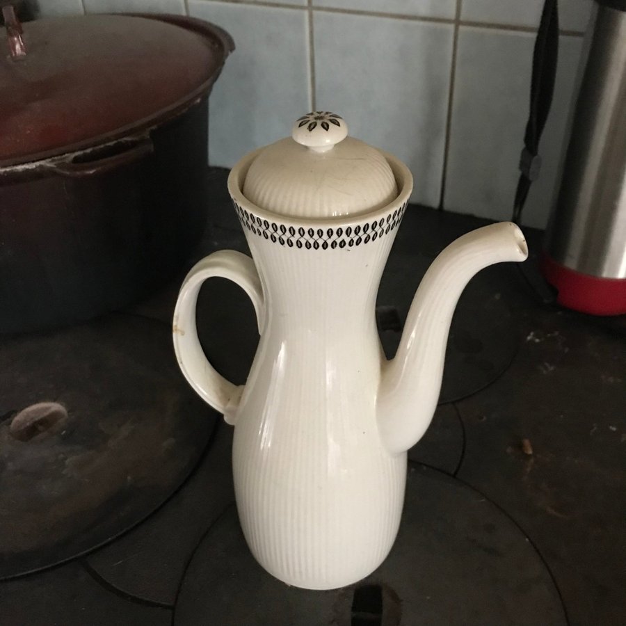 Vintage serveringskaffekanna