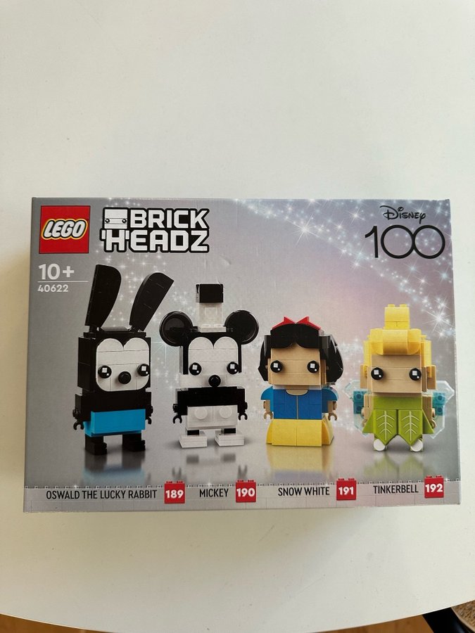 LEGO BrickHeadz Disney 100 - Oswald, Mickey, Snövit  Tinkerbell