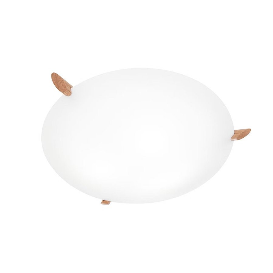 Plafond taklampa Ögla Ek från Konsthantverk 45 cm i diameter