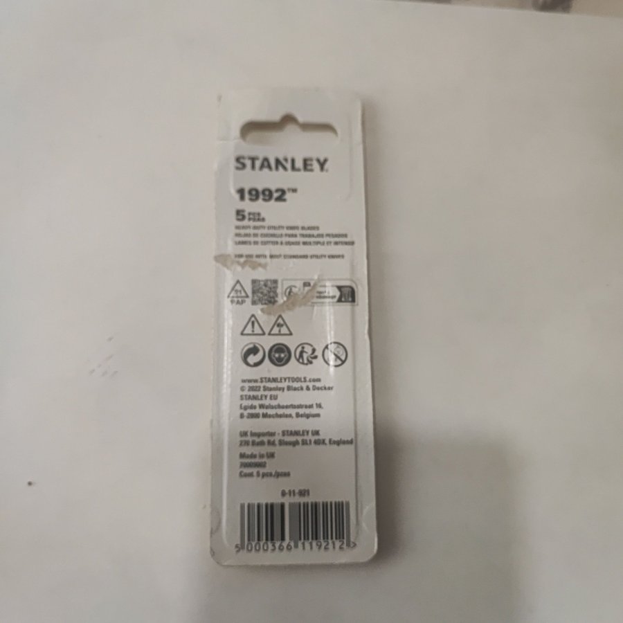 Stanley 1992™ Heavy Duty Utility Knife Blades