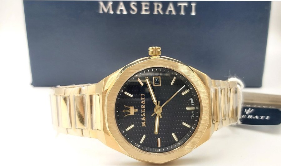 Maserati Stile R8853142004 Herenhorloge Goud