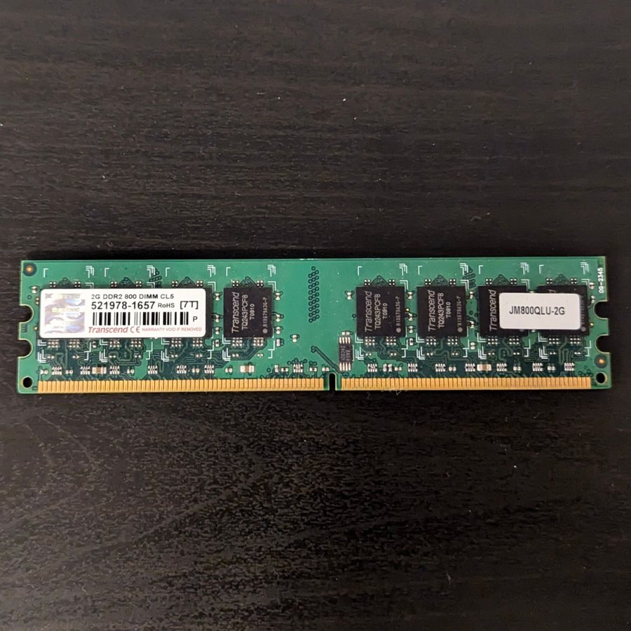 2GB DDR2 800MHz CL5 DIMM