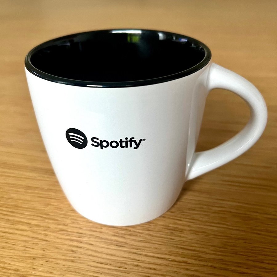 Spotify Mugg / kaffekopp • Oanvänd