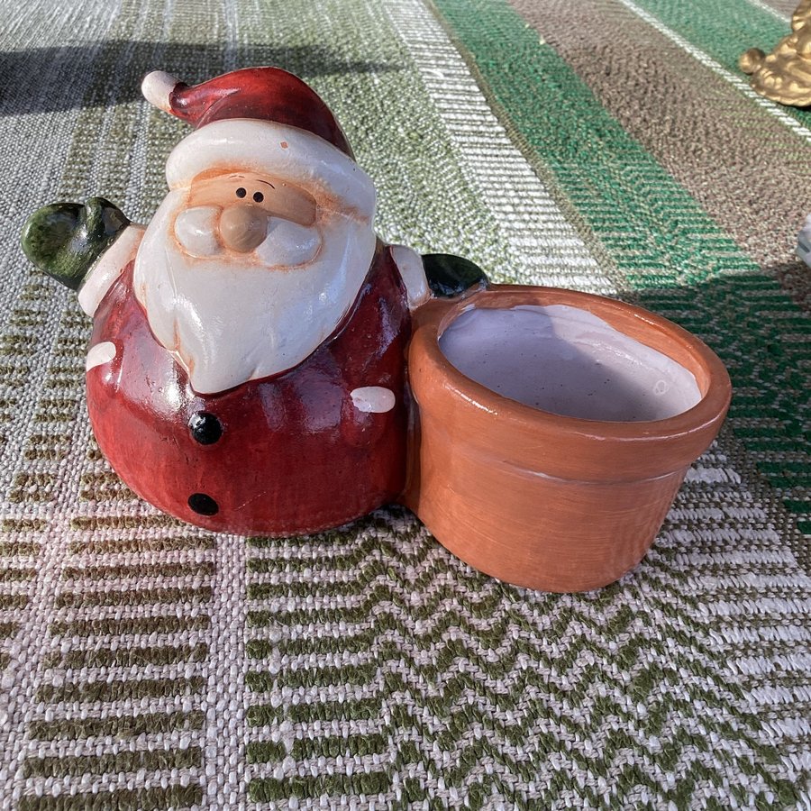 Jultomte med kruka