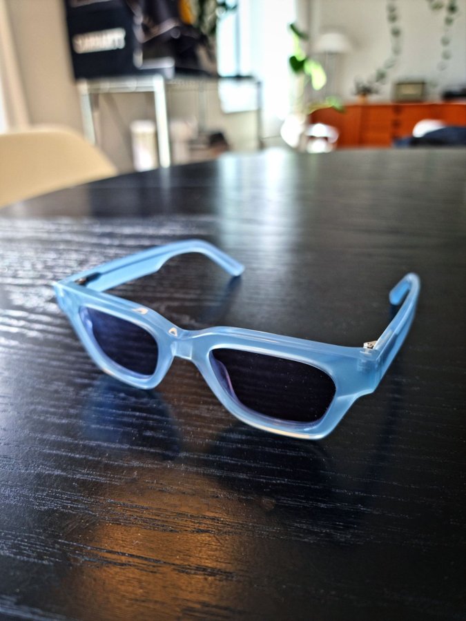 Chimi Eyewear, Model 011 - Manta Blue, Kompletta - Duk, Fodral, Dustbag