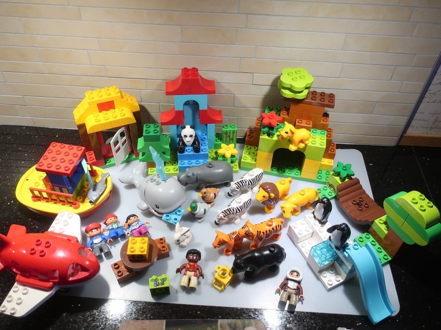 Lego - Duplo -Around the World- kompl. 10805 - Blir fin julklapp