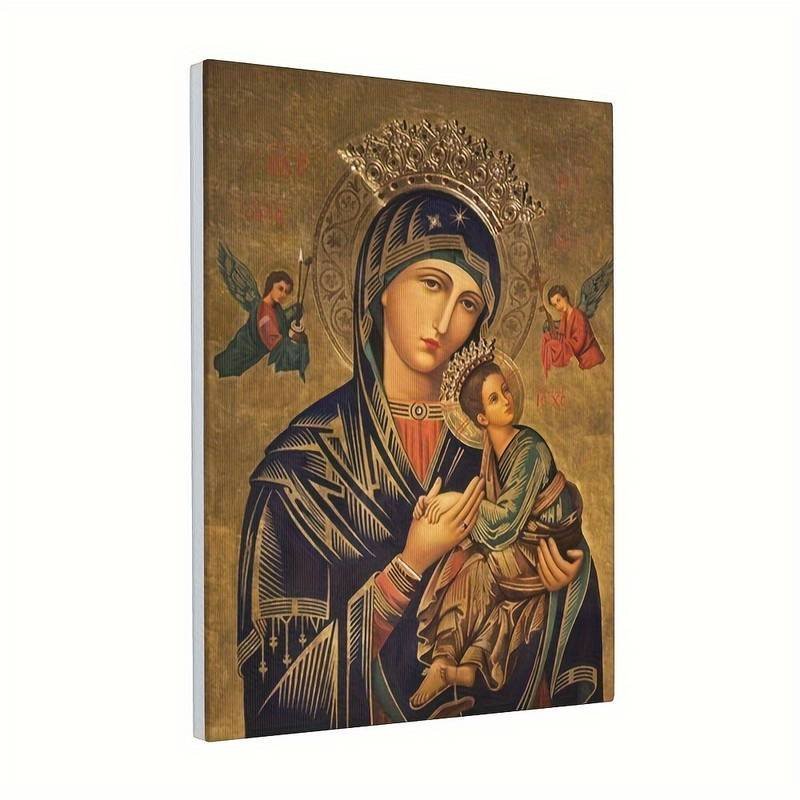 Madonna med barn - Canvas tavla