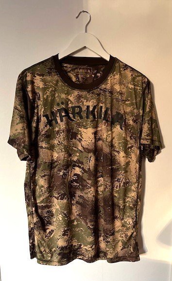 Härkila kamouflage T-shirt, storlek 3XL Jaktkläder