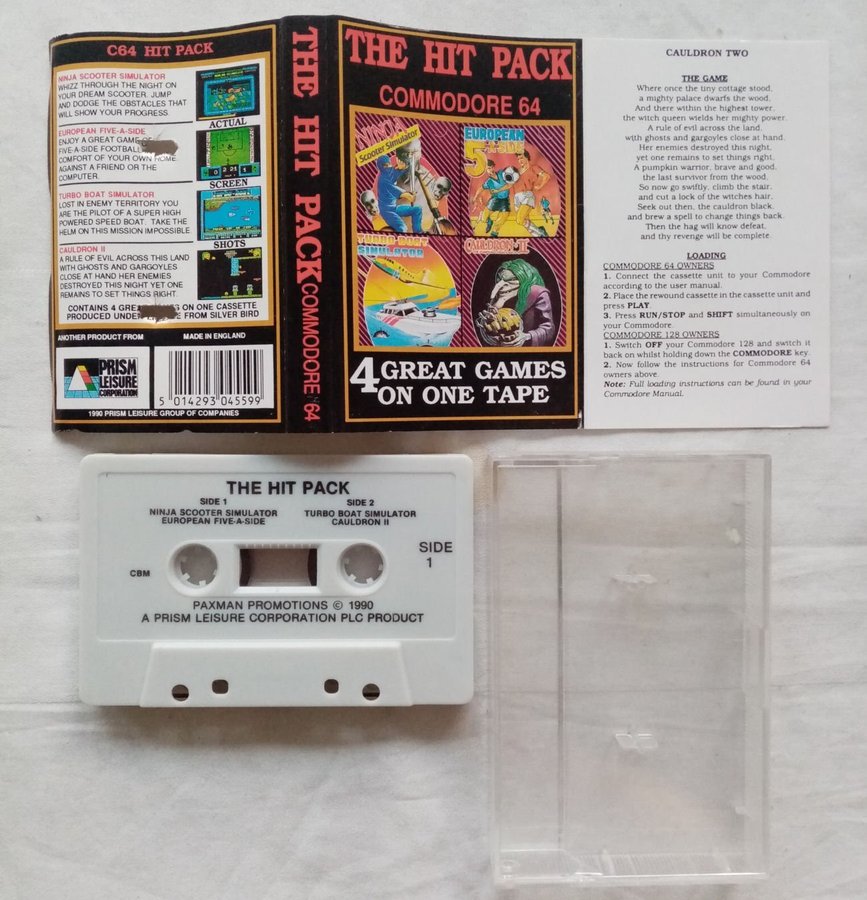 The Hit Pack (Prism Leisure Corp) - Commodore 64 / C64 Spel