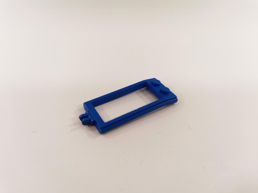 Lego - hinge - del till häst / vagn - part 4587 - blå