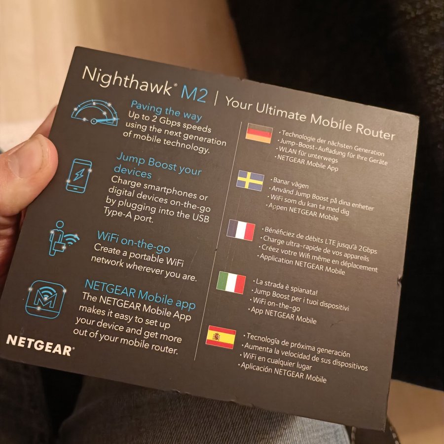 NETGEAR Nighthawk M2 Mobil Router