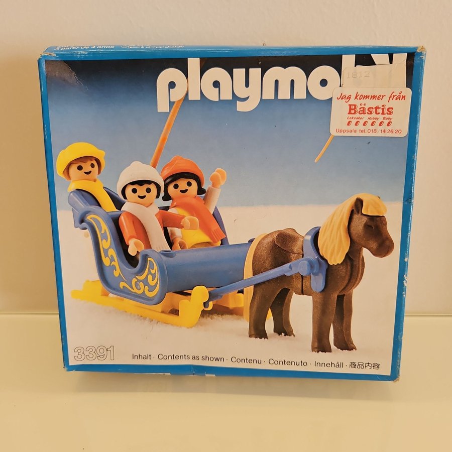 Playmobil 3391 Släde med häst