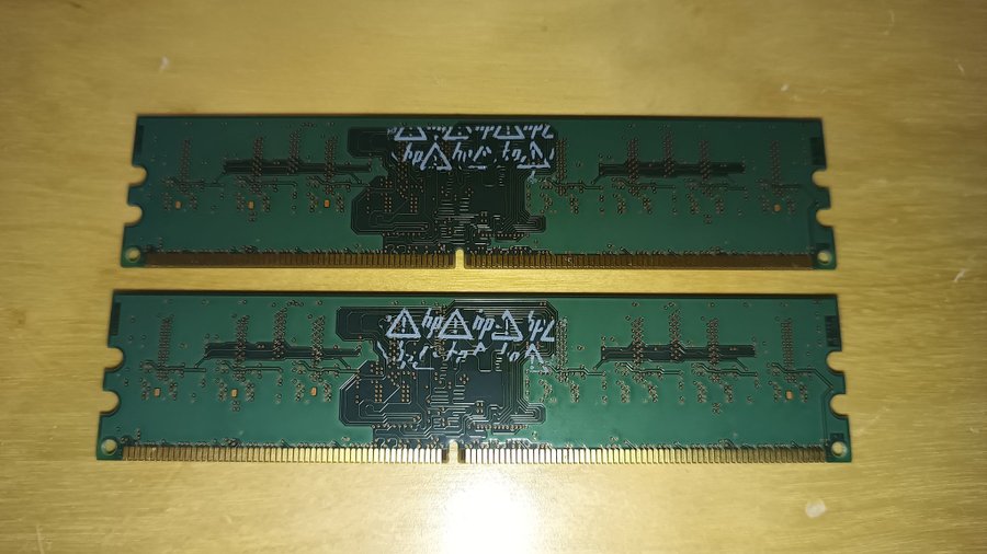 2 st 1GB DDR2 800Mhz