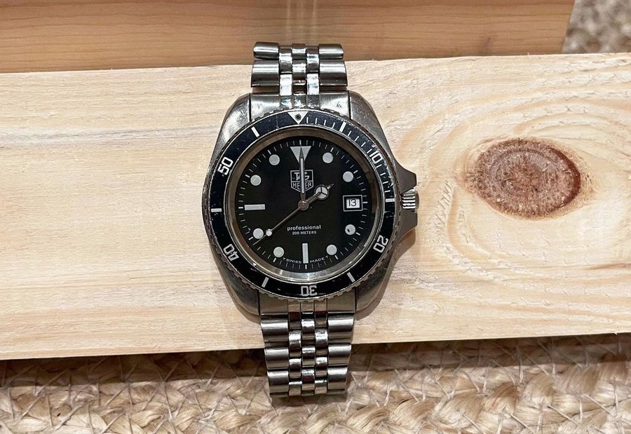 Tag Heuer Professional 1000 Jumbo - 980006N Ovanlig!