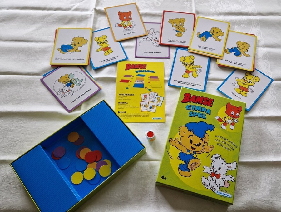 Bamse gympa spel