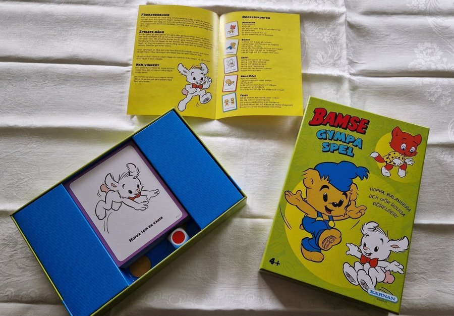 Bamse gympa spel