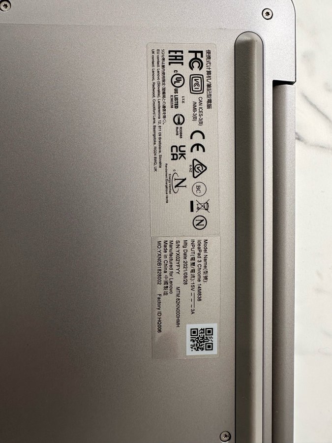 Chrome laptop