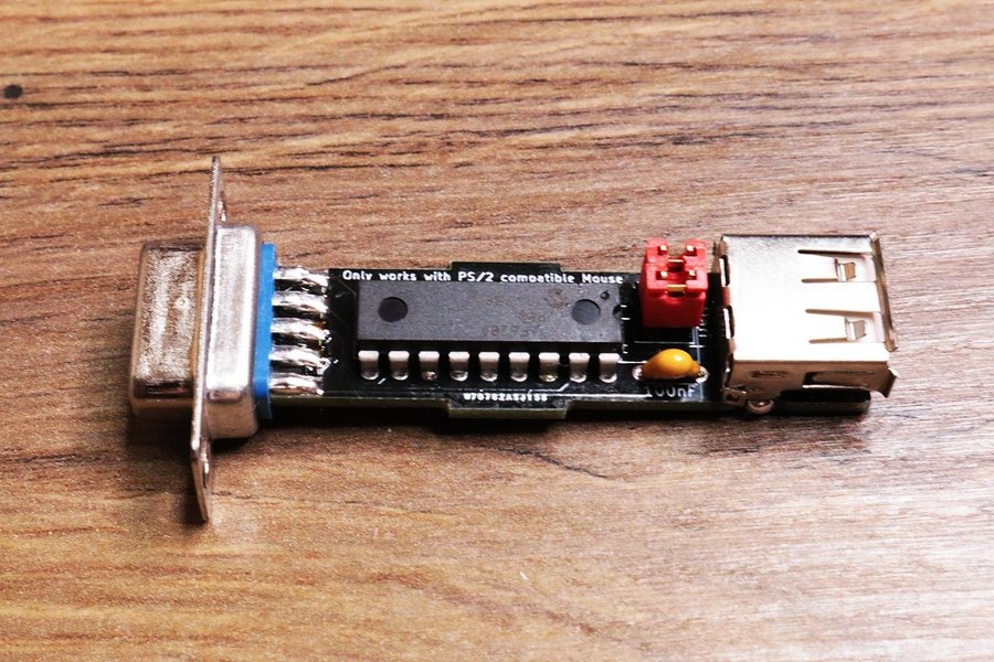 USB Mus till Amiga / Atari ST Adapter som låter dig använda USB möss på Amiga