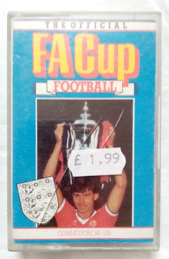 FA Cup Football (Virgin Games) - Commodore 64/C64 Spel