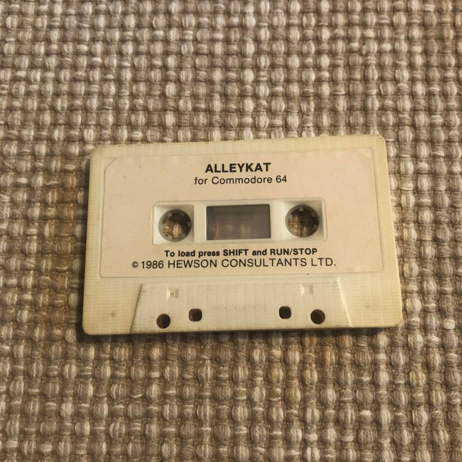 Alleykat för Commodore 64