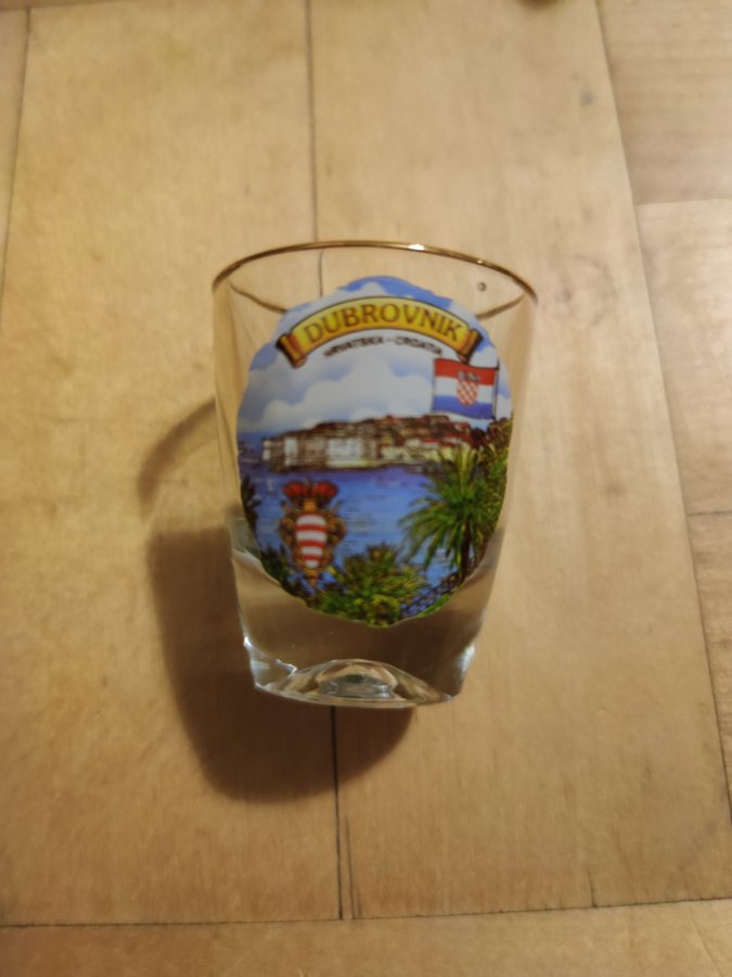 Kroatien Dubrovnik Snapsglas glas Sprit - Shotglass