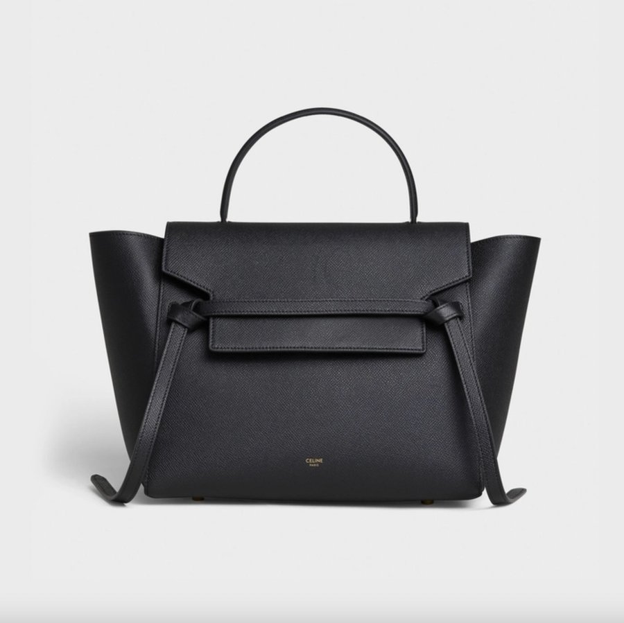 HELT NY oanvänd CÉLINE Mini Belt bag Black - Alla Tillbehör Medföljer!