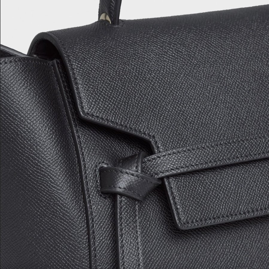 HELT NY oanvänd CÉLINE Mini Belt bag Black - Alla Tillbehör Medföljer!