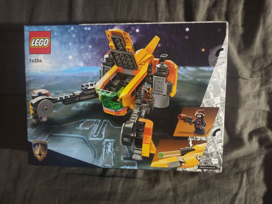 Ny LEGO Marvel 76254 Baby Rocket's Ship