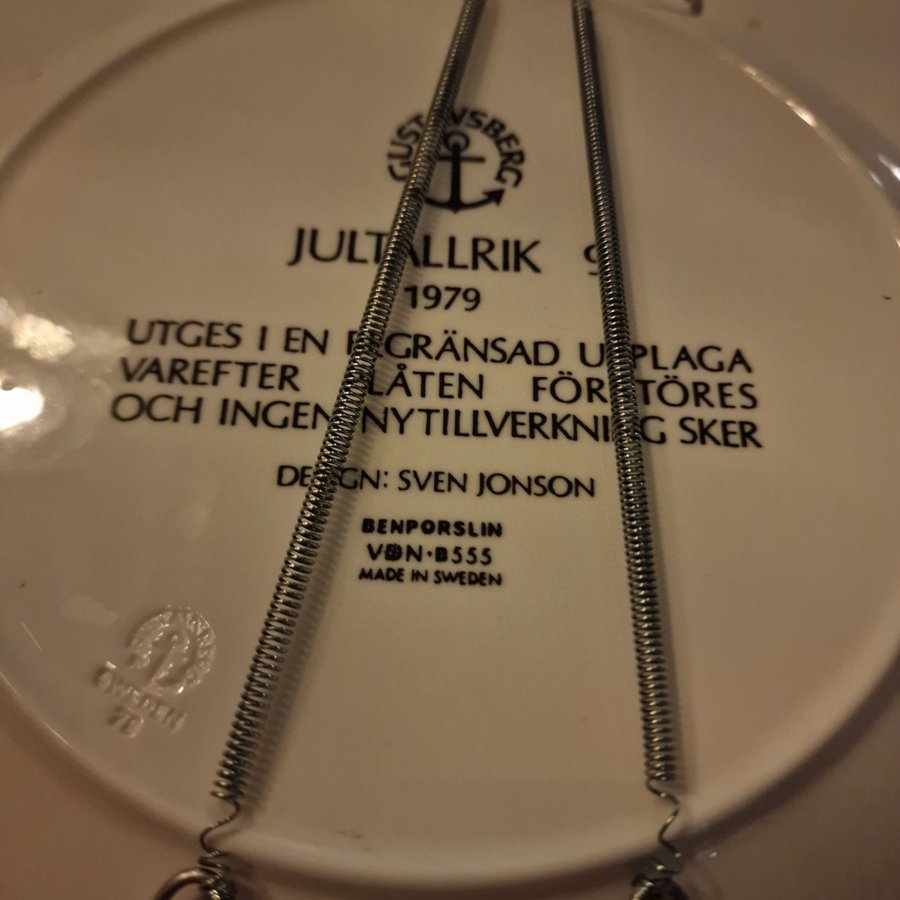 Jul-Tallrik 1979