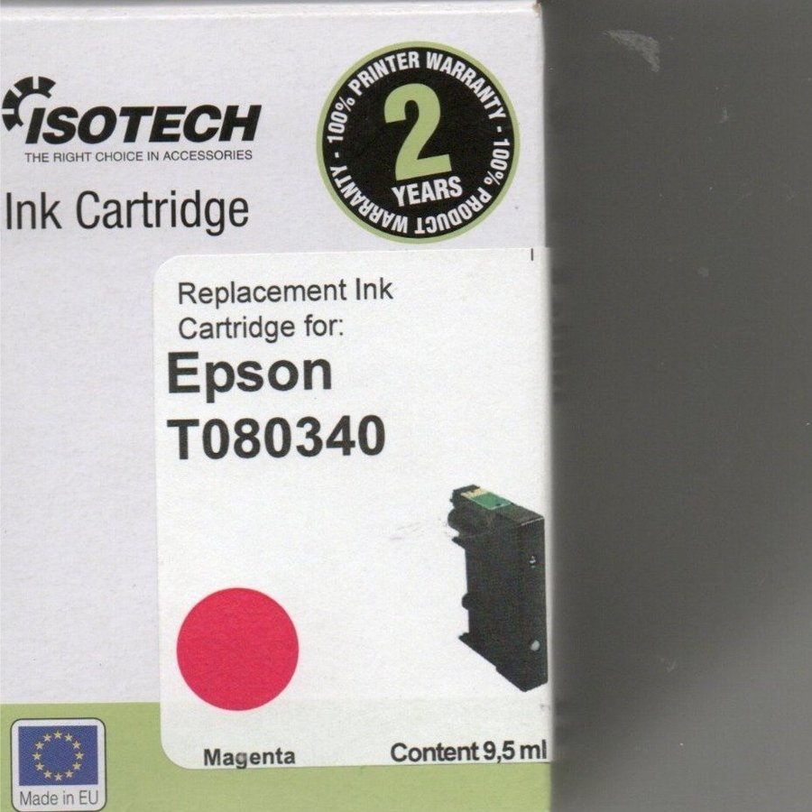 Epson T080340 bläckpatron 9 magenta