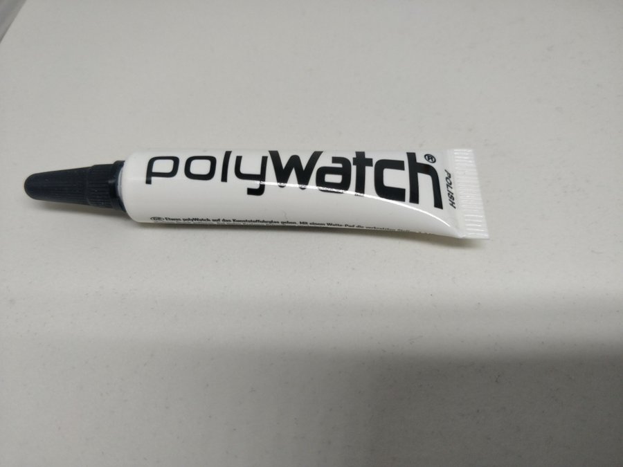 Polywatch polering av klockglass