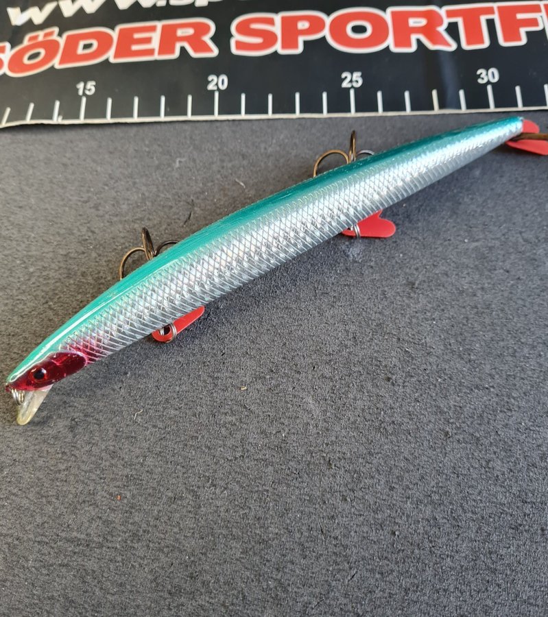 Wobbler med rasselkulor 18cm-25gr