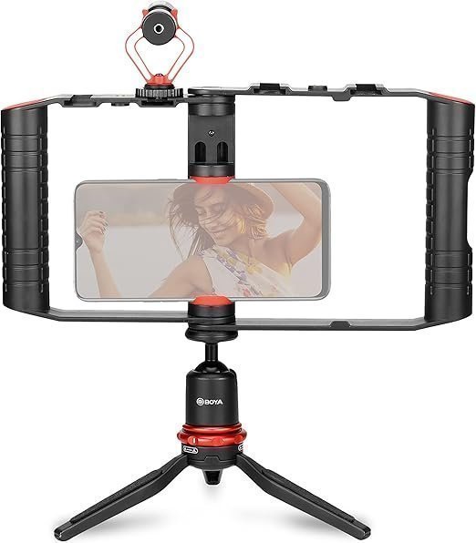 Smartphone Video Kit VG380 I Video Stabilisator I Video Rig med mikrofon