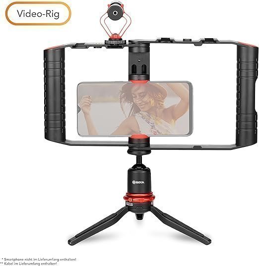 Smartphone Video Kit VG380 I Video Stabilisator I Video Rig med mikrofon