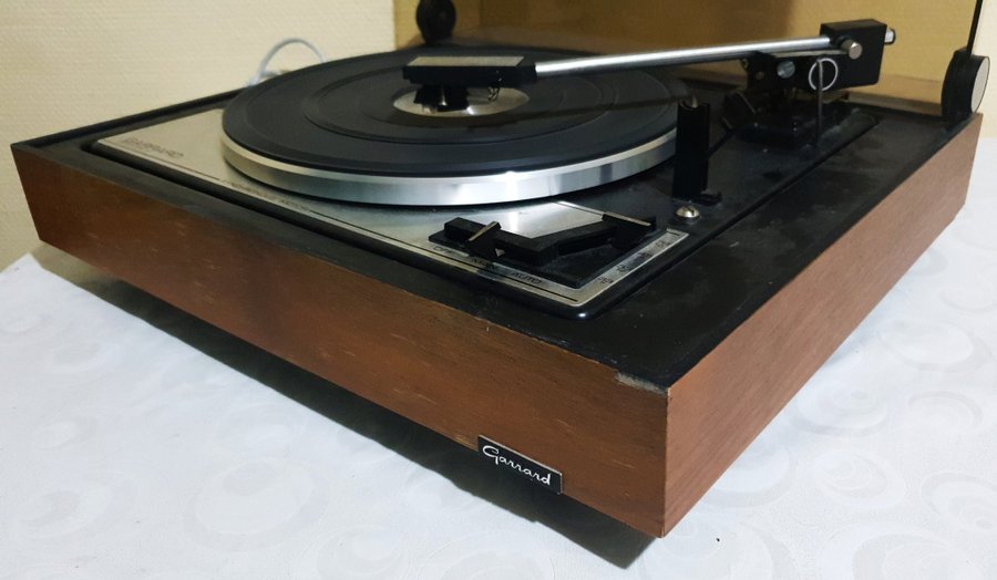 VINTAGE SKIVSKIVARE *GARRARD* SP 25 MK IV - i bra skick