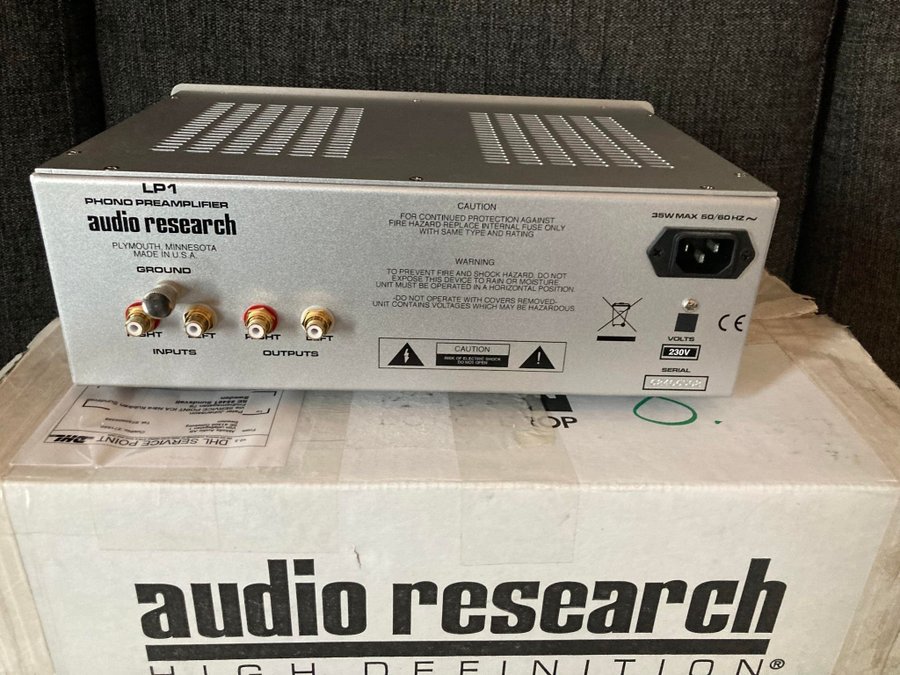 Audio Research LP1 (RIAA Phonosteg)