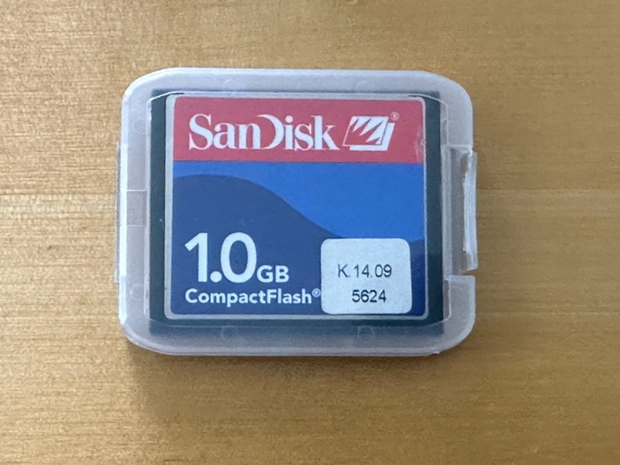 Sandisk CompactFlash 10 GB cf