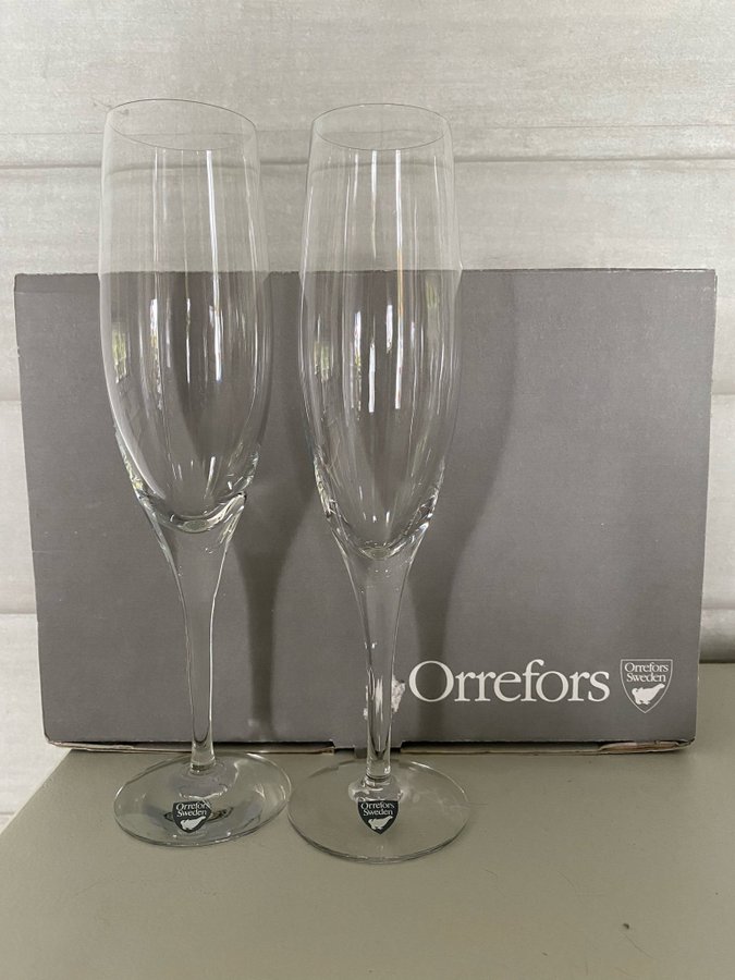 Orrefors Illusion Champagne glas